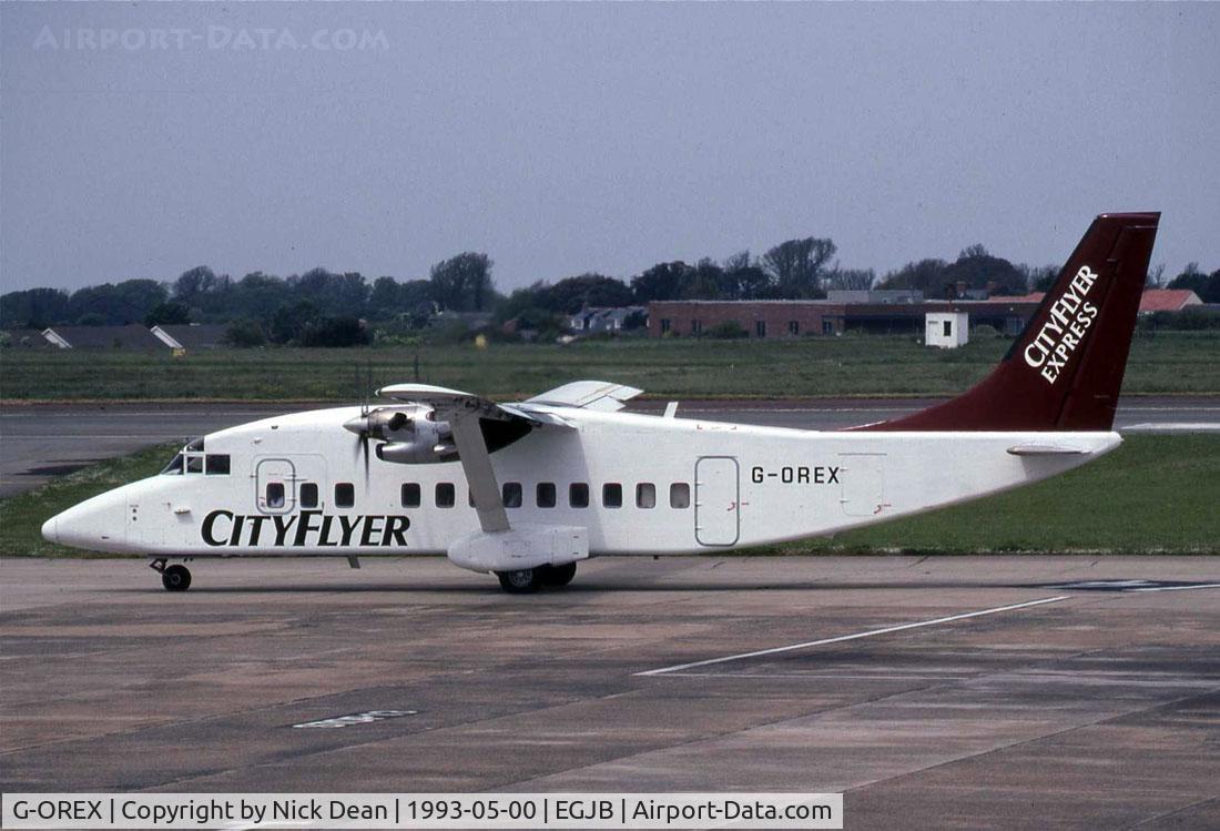 G-OREX, 1985 Short 360-100 C/N SH.3687, EGJB