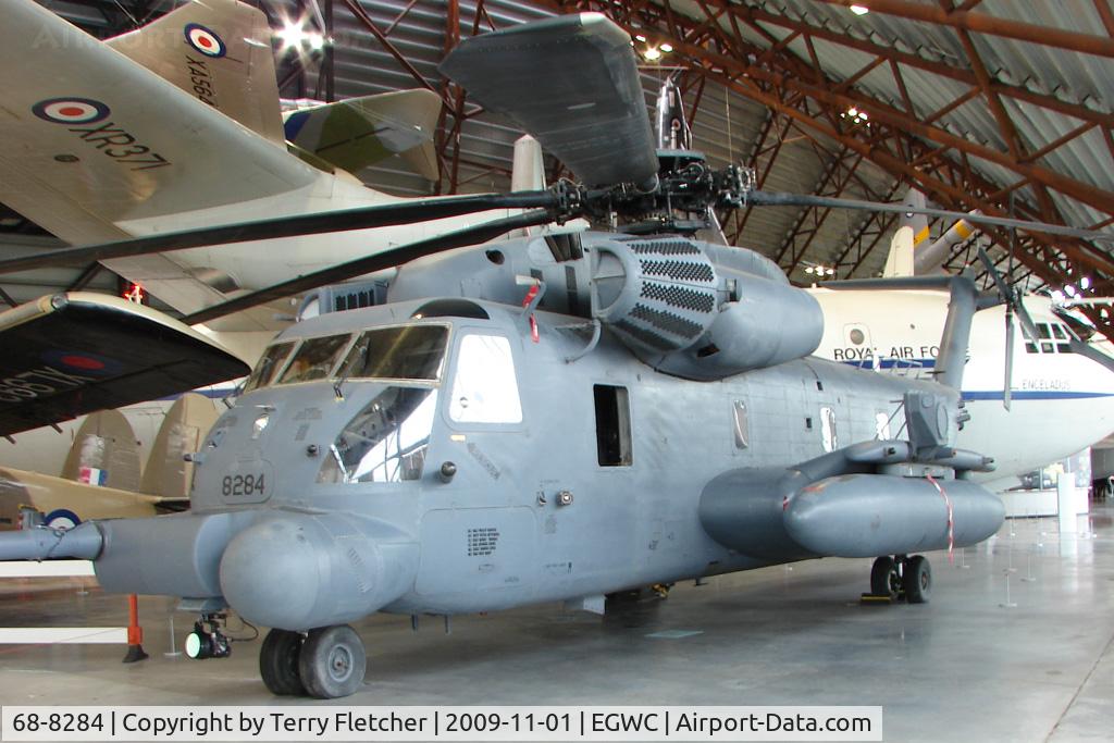 68-8284, 1968 Sikorsky MH-53M Pave Low IV C/N 65-131, Sikorsky HH-53C exhibited at the RAF Museum at Cosford