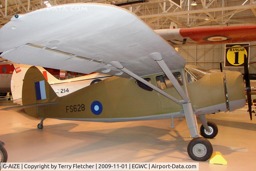 G-AIZE, Fairchild UC-61A Argus II (24W-41A) C/N 565, exhibited at the RAF Museum at Cosford
