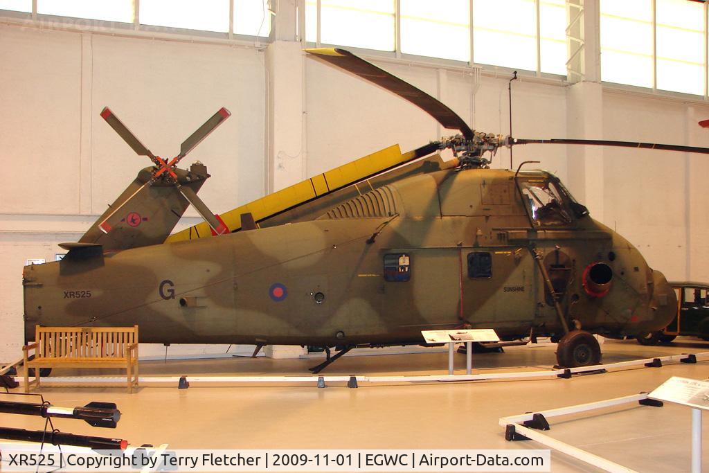 XR525, 1964 Westland Wessex HC.2 C/N WA147, exhibited at the RAF Museum at Cosford