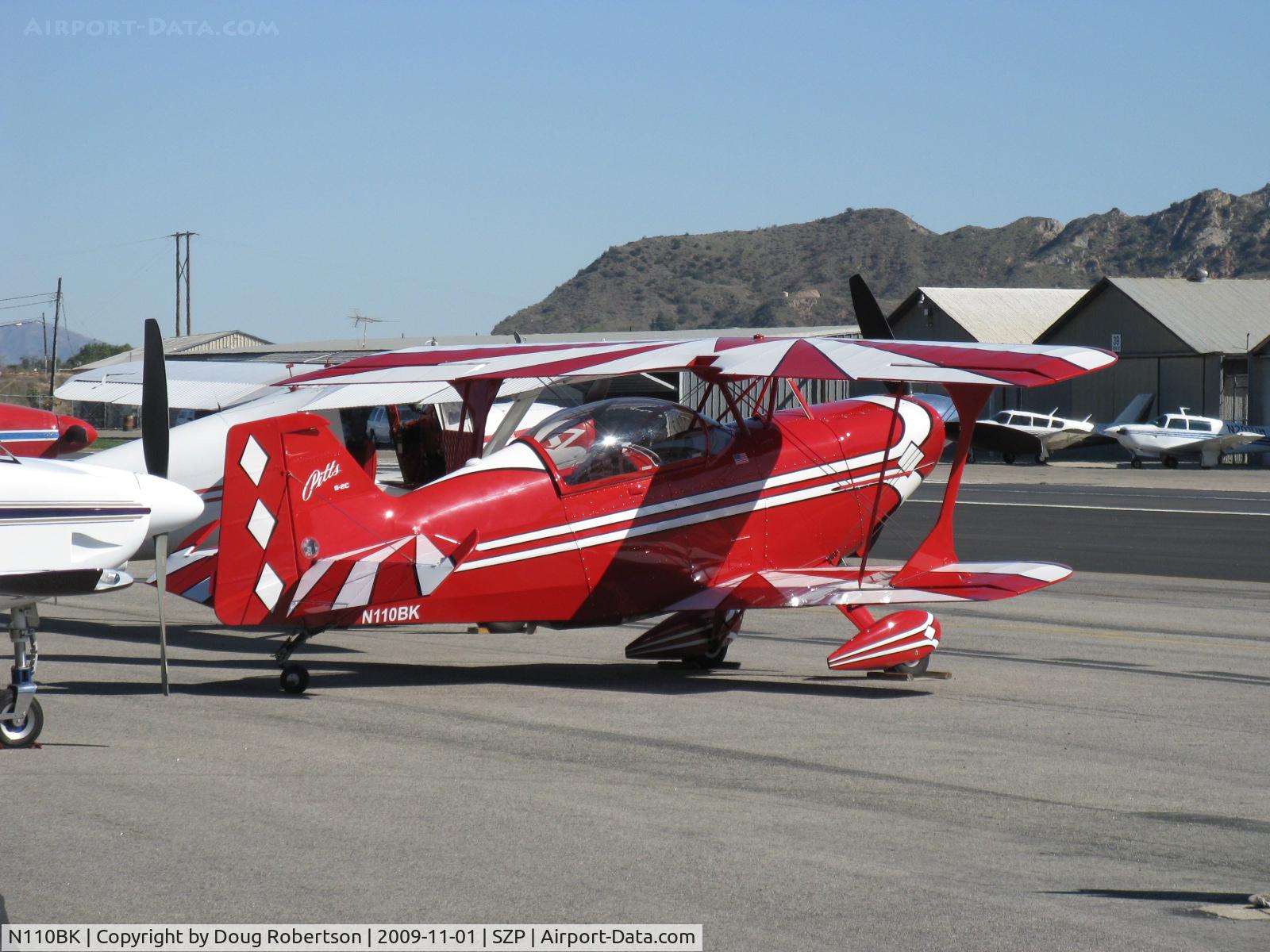 N110BK, 2007 Aviat Pitts S-2C Special C/N 6077, 2007 Aviat PITTS S-2C, Lycoming AEIO-540-D4A5 260 Hp