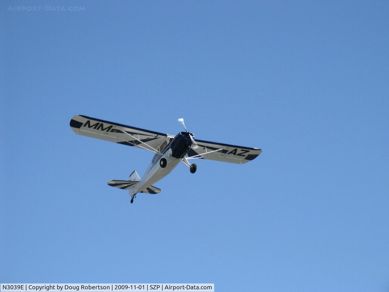 N3039E, 1946 Aeronca 7AC Champion C/N 7AC-6625, 1946 Aeronca 7AC CHAMPION, Continental O-200 100 Hp upgrade by STC, takeoff climb Rwy 22