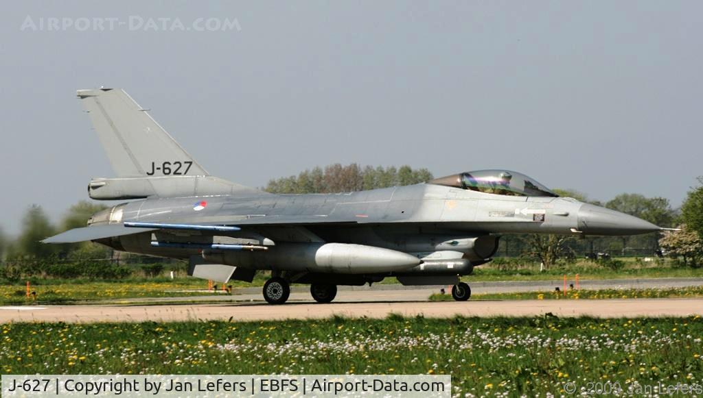 J-627, Fokker F-16AM Fighting Falcon C/N 6D-171, RNLAF