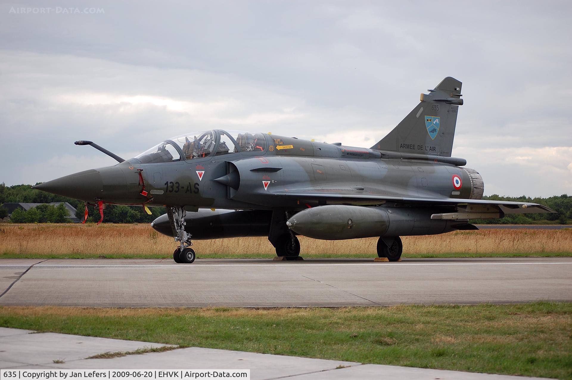635, Dassault Mirage 2000D C/N 438, Mirage France Air Force