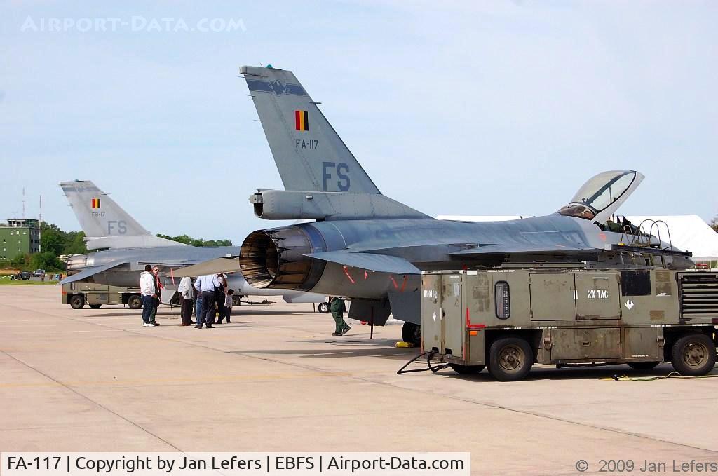 FA-117, SABCA F-16AM Fighting Falcon C/N 6H-117, Belgium Air Force