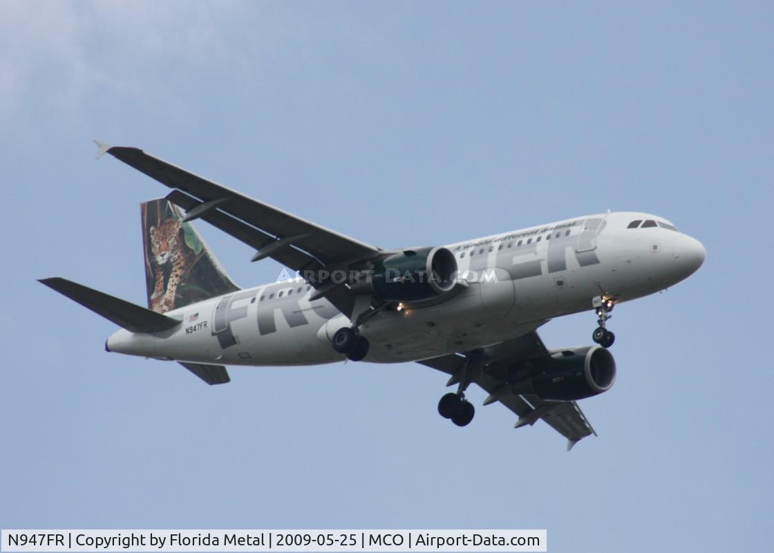 N947FR, 2006 Airbus A319-111 C/N 2806, Frontier 