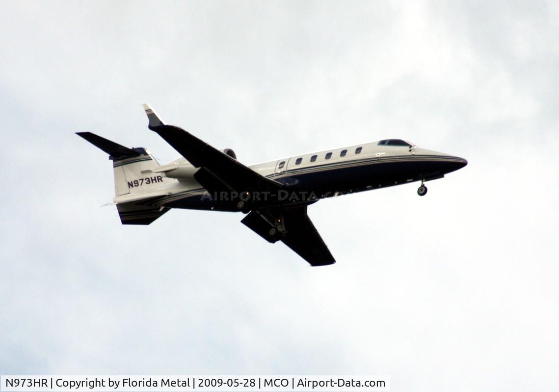 N973HR, Learjet Inc 60 C/N 260, Lear 60