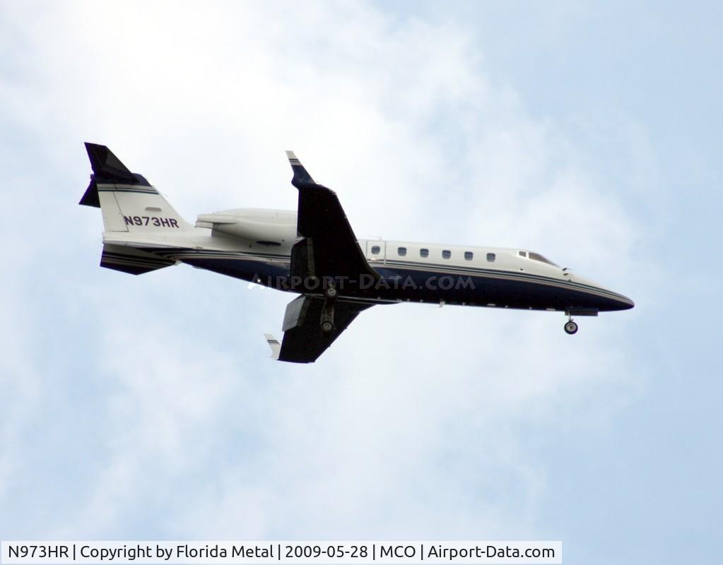N973HR, Learjet Inc 60 C/N 260, Lear 60