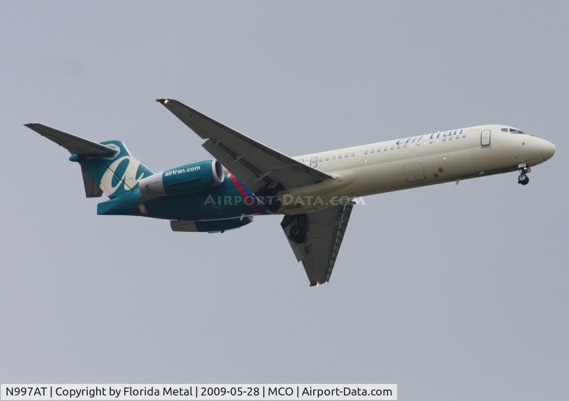 N997AT, 2002 Boeing 717-200 C/N 55141, Air Tran 717