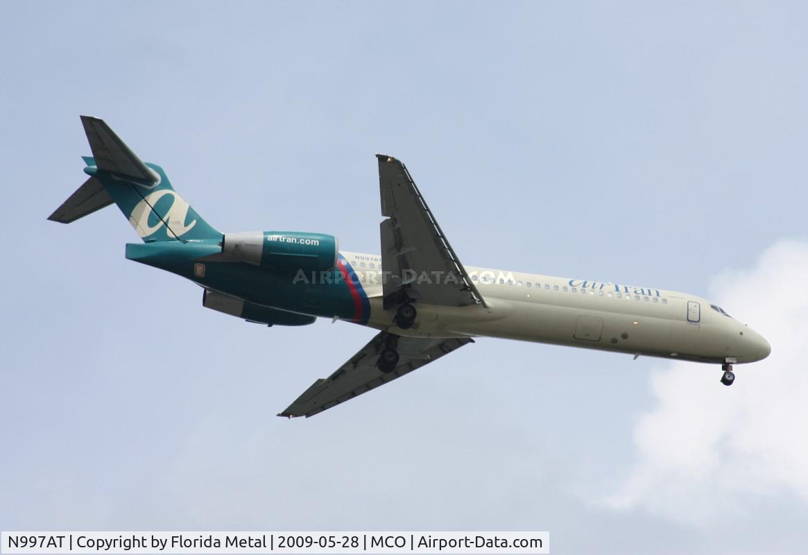 N997AT, 2002 Boeing 717-200 C/N 55141, Air Tran 717