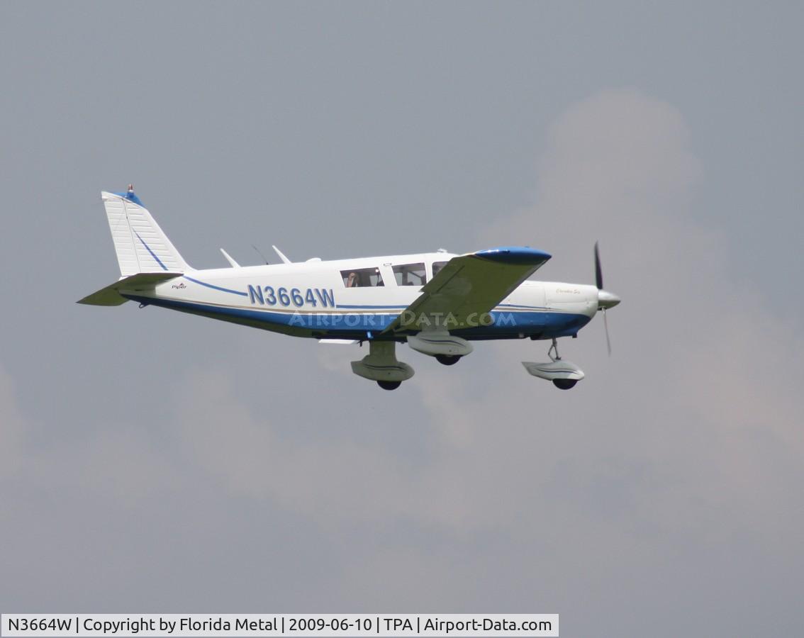 N3664W, 1966 Piper PA-32-260 Cherokee Six Cherokee Six C/N 32-572, Piper PA-32-260