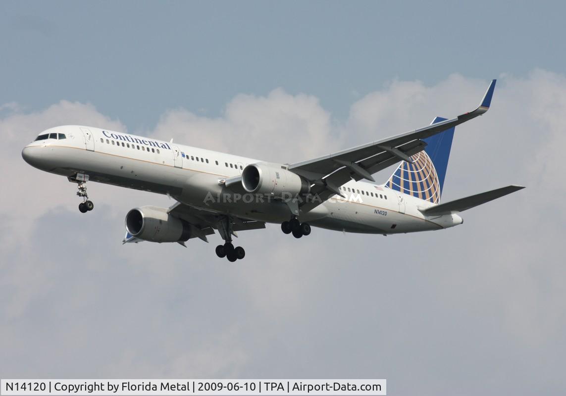 N14120, 1997 Boeing 757-224 C/N 27562, Continental 757-200