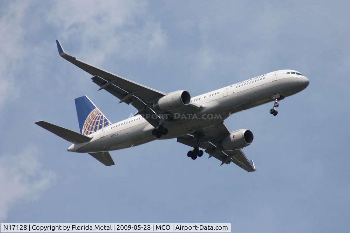 N17128, 1998 Boeing 757-224 C/N 27567, Continental 757-200