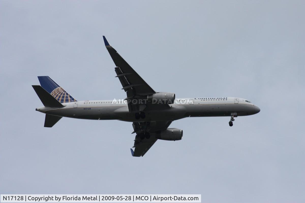 N17128, 1998 Boeing 757-224 C/N 27567, Continental 757-200