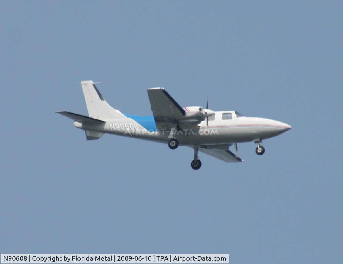 N90608, 1976 Smith Aerostar 601P C/N 61P-0318-087, Aerostar 601P