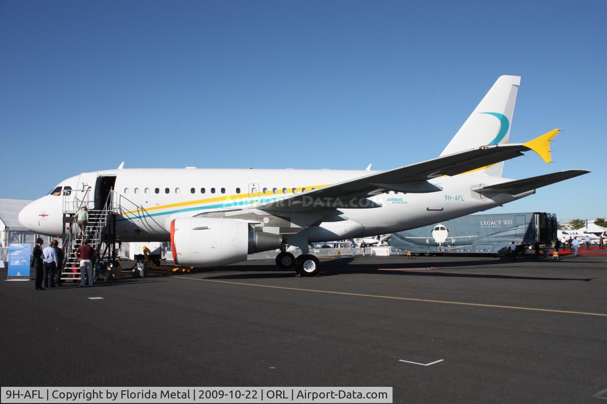 9H-AFL, 2008 Airbus ACJ318 (A318-112/CJ) C/N 3363, Comlux A318