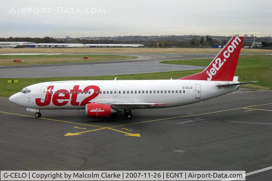 G-CELO, 1988 Boeing 737-33A(QC) C/N 24028, Boeing 737-33A at Newcastle, UK.