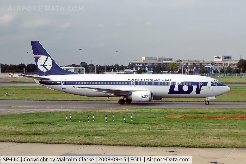 SP-LLC, 1993 Boeing 737-45D C/N 27157, Boeing 737-45D at London Heathrow.