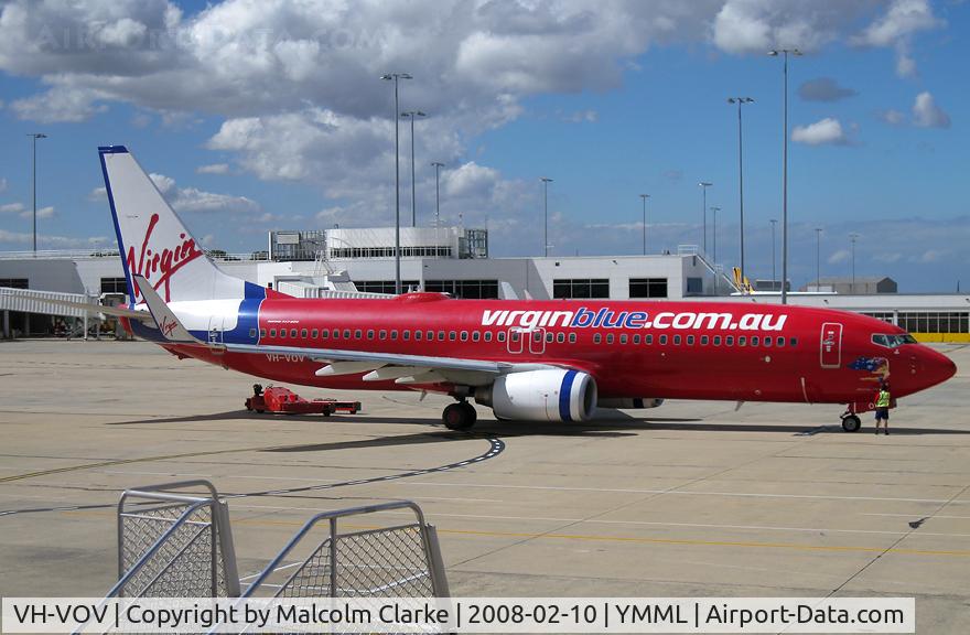 VH-VOV, 2003 Boeing 737-82R C/N 30658, Boeing 737-82R at Melbourne Int.