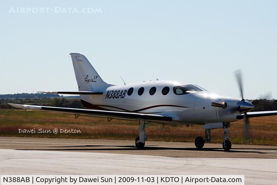 N388AB, 2008 AIR Epic LT C/N 017, denton
