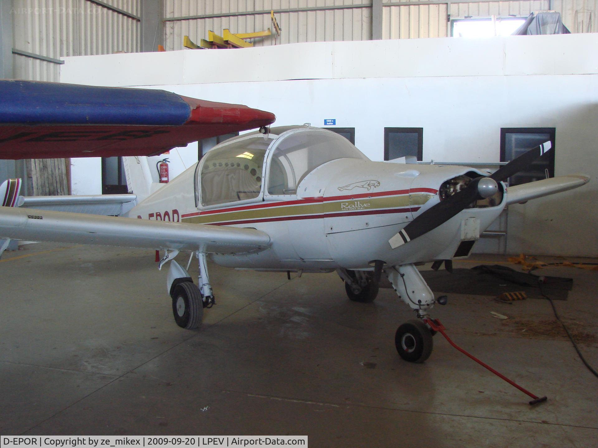 D-EPOR, Morane-Saulnier MS-880B Rallye Club C/N 329, Socata rallye