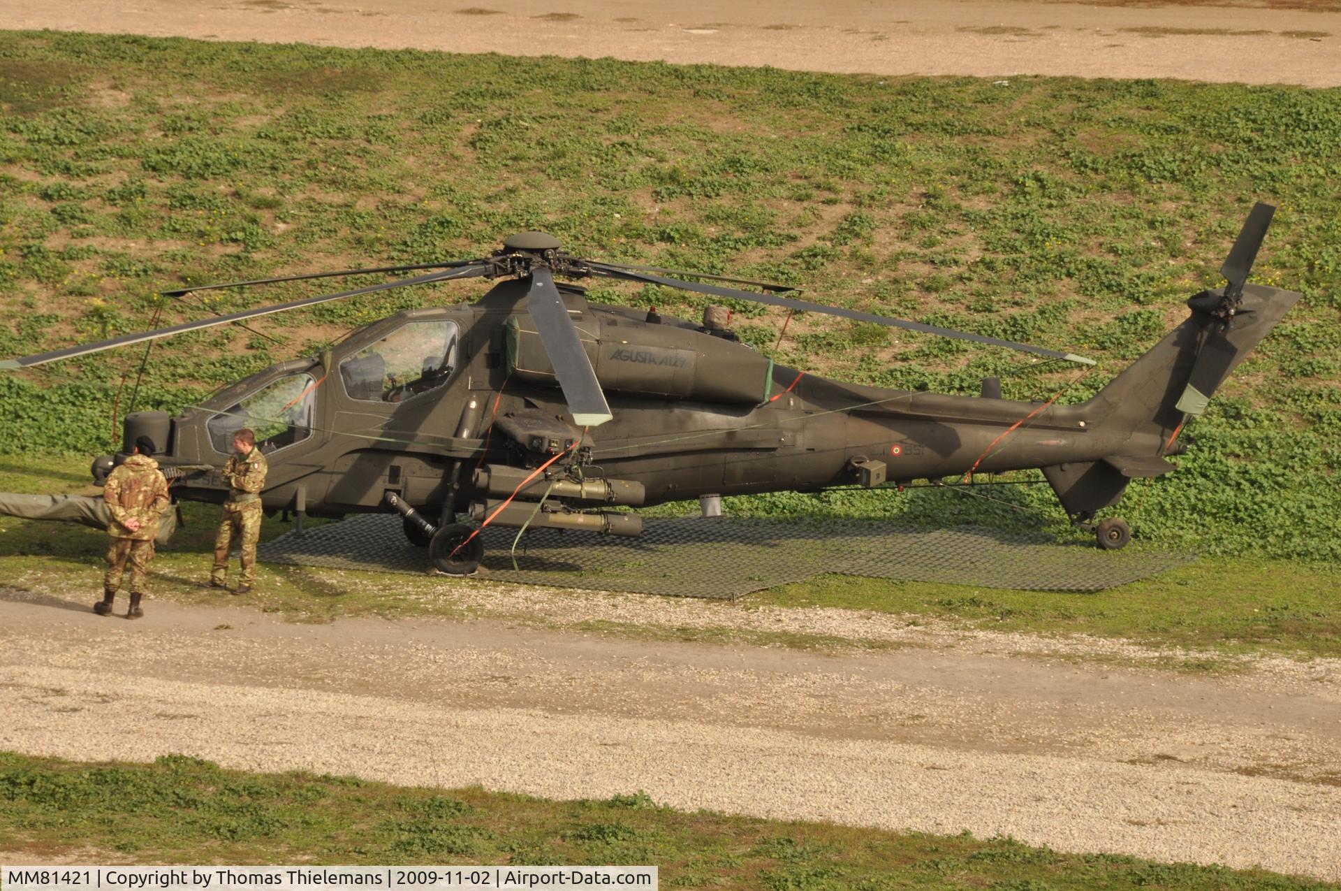 MM81421, Agusta A-129CBT Mangusta C/N 29053, @ Circo Massimo