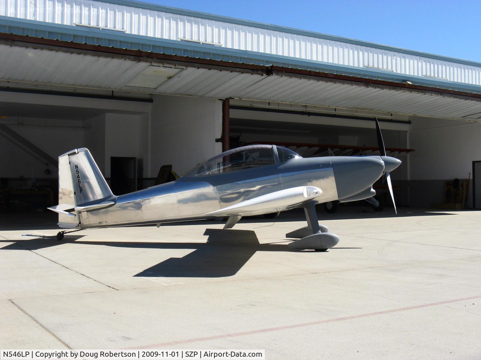 N546LP, Vans RV-8 C/N 82726, 2008 Obrien OBRIEN SPECIAL VAN's RV-8, Lycoming IO-360-EXP 180 Hp