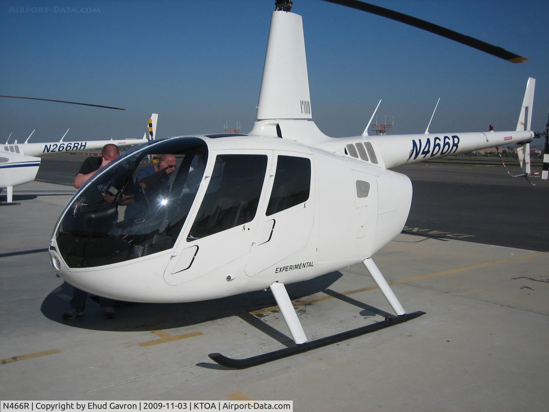 N466R, Robinson R66 C/N 0001, Robinson R-66 Serial number 1 Turbine Helicopter at Robinson Factory