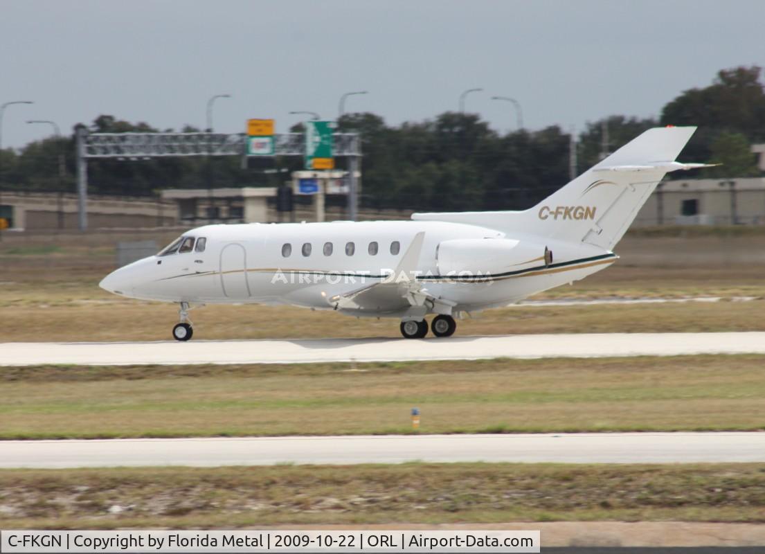 C-FKGN, 1986 British Aerospace BAe.125 Series 800A C/N 258052, Bae 800A