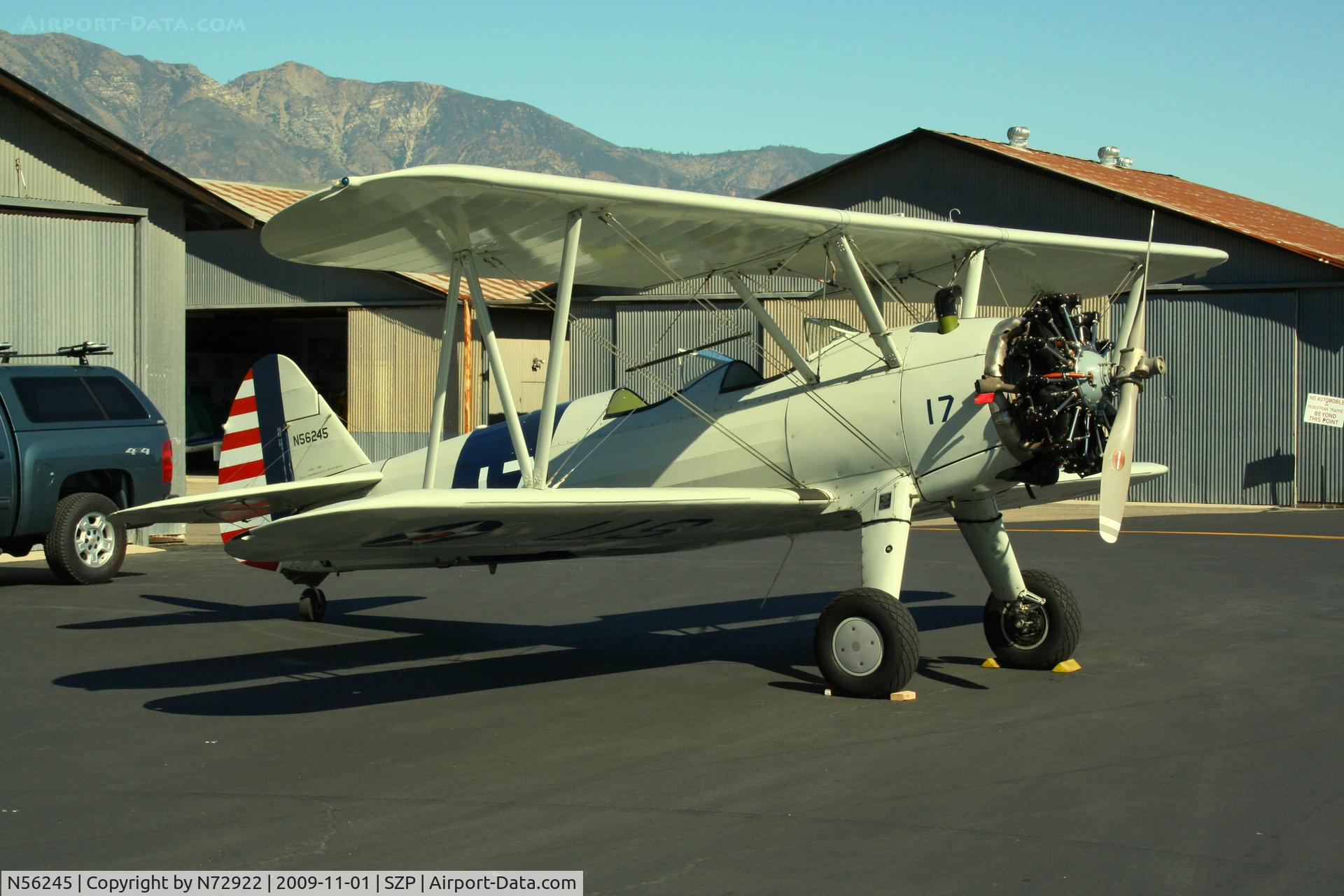 N56245, 1941 Boeing A75N1(PT17) C/N 75-4284, 1st Sunday Nov.