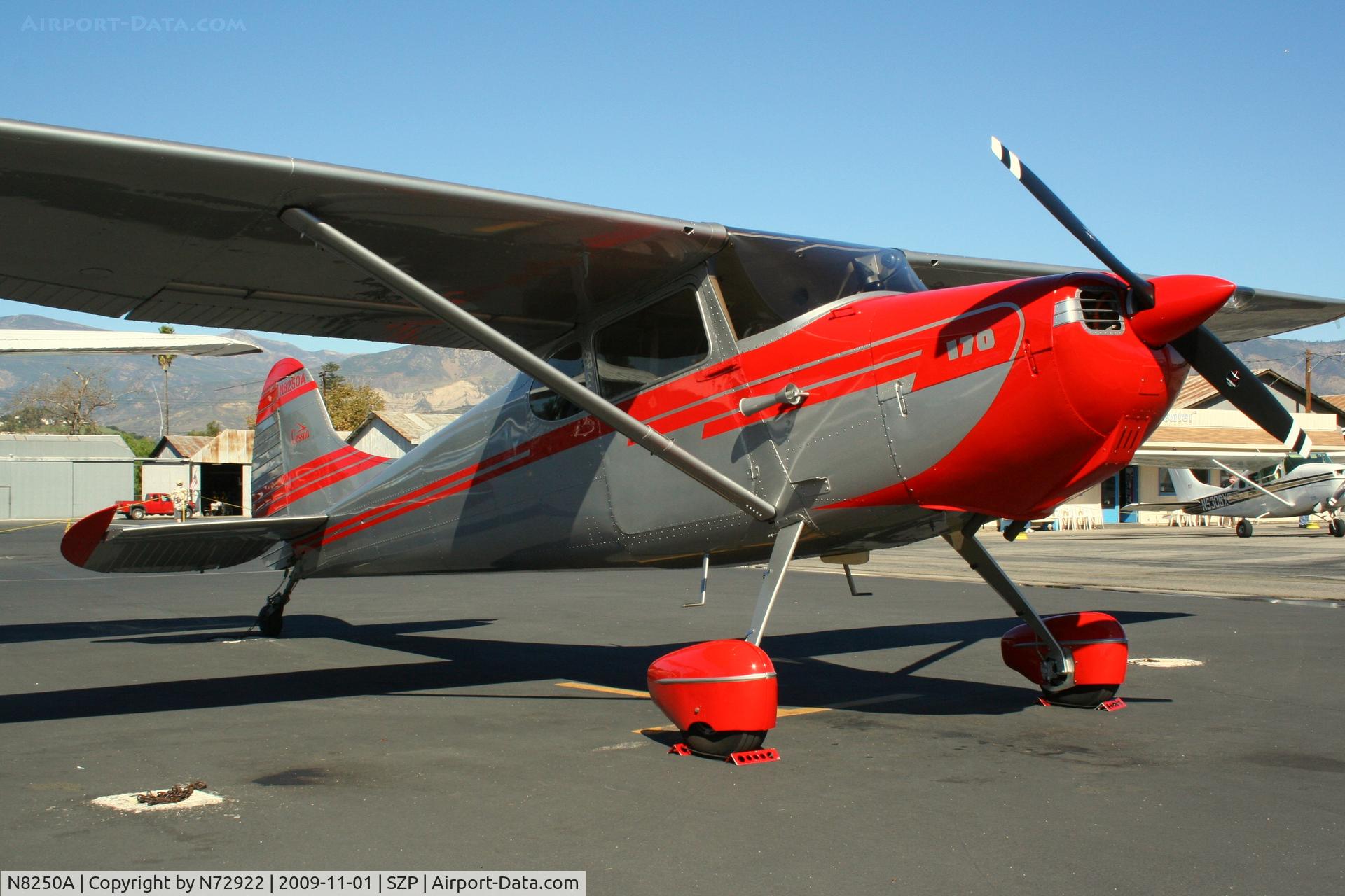 N8250A, 1952 Cessna 170B C/N 25102, 1st Sunday Nov.