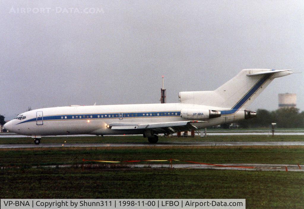 VP-BNA, 1967 Boeing 727-21 C/N 19262, Arriving from flight... under a very bad weather...