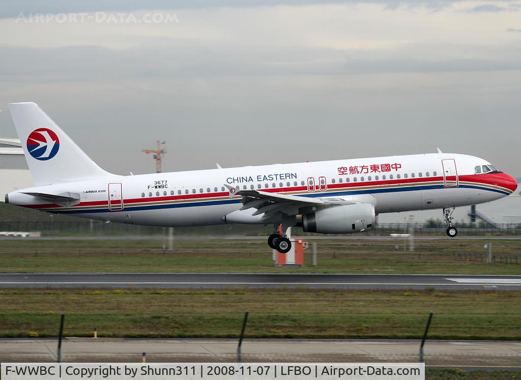 F-WWBC, 2008 Airbus A320-232 C/N 3677, C/n 3677 - To be B-6375