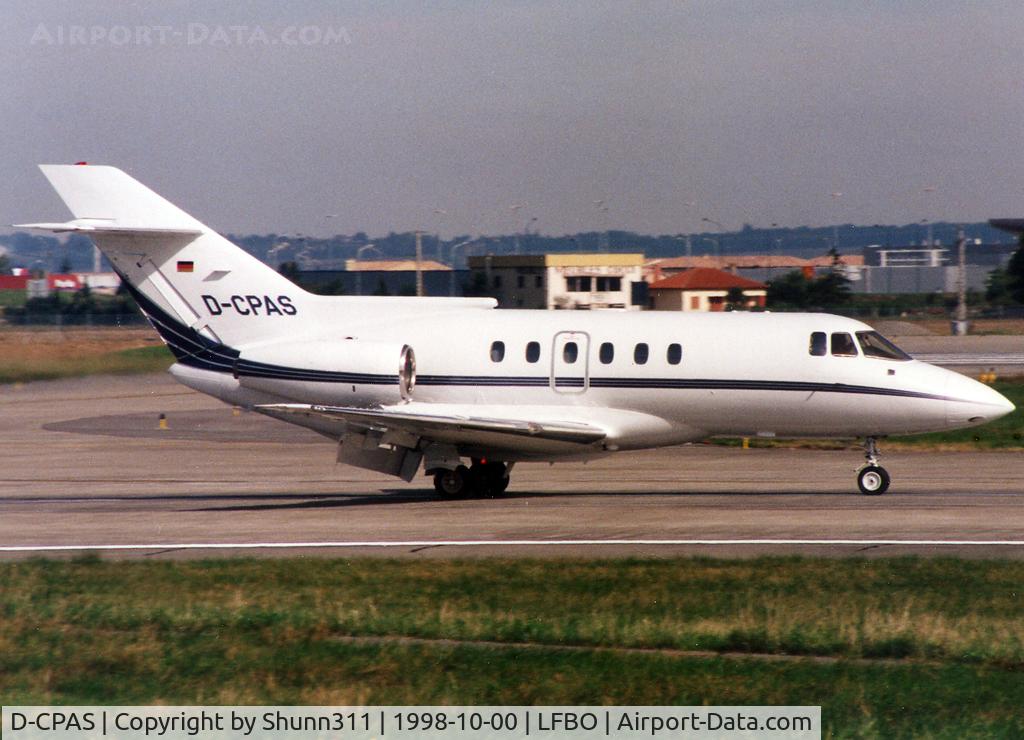 D-CPAS, 1988 British Aerospace BAe.125-800B C/N 258130, Landing rwy 14R