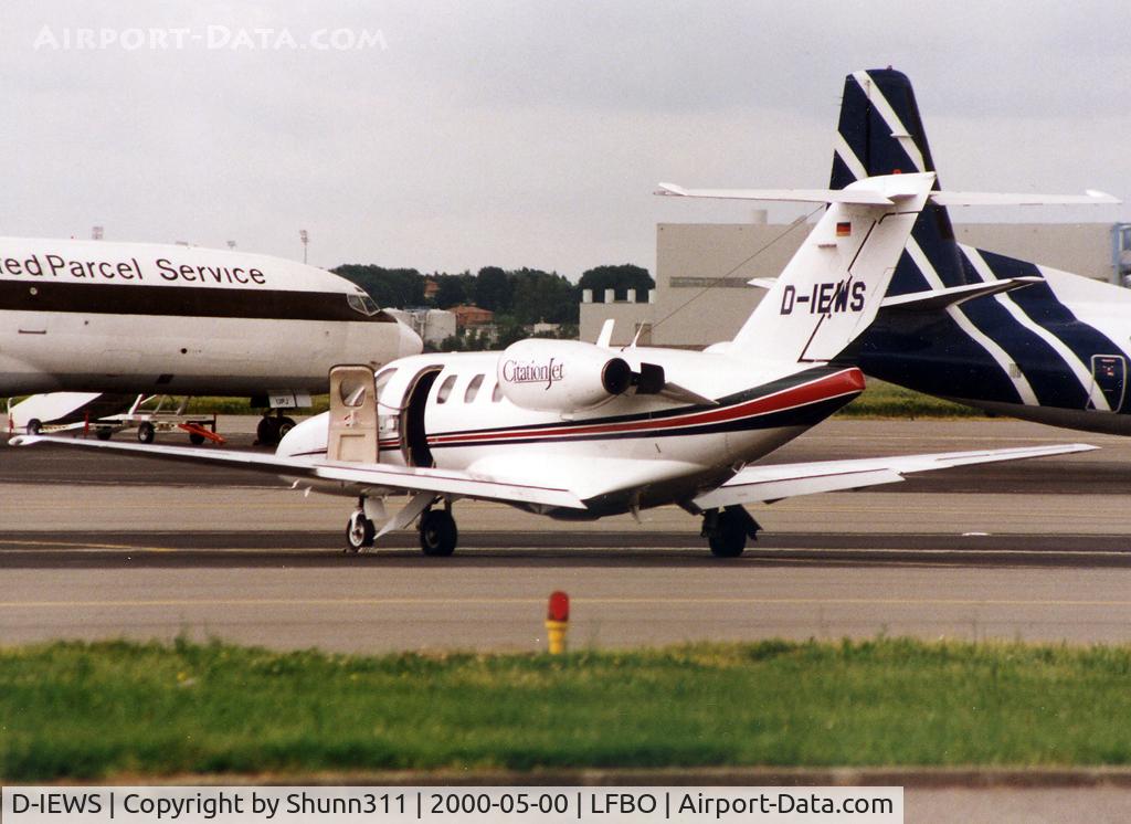 D-IEWS, 1997 Cessna 525 Citationjet C/N 525-0217, Parked at the General Aviation area...