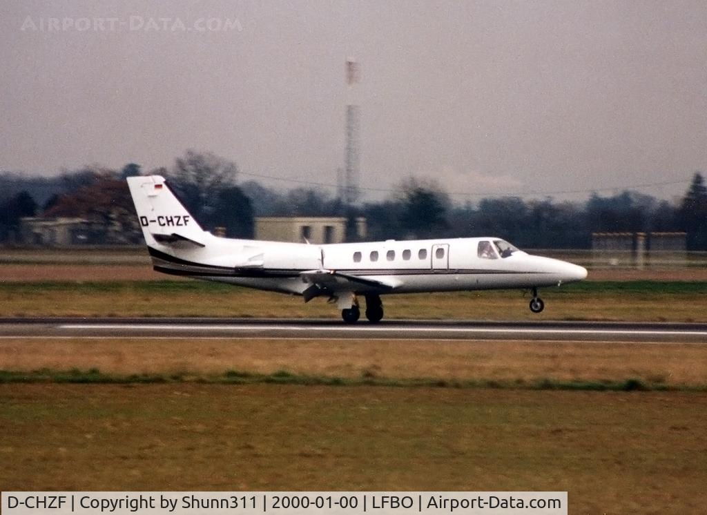 D-CHZF, 1999 Cessna 550 Citation Bravo C/N 550-0866, Landing rwy 14R