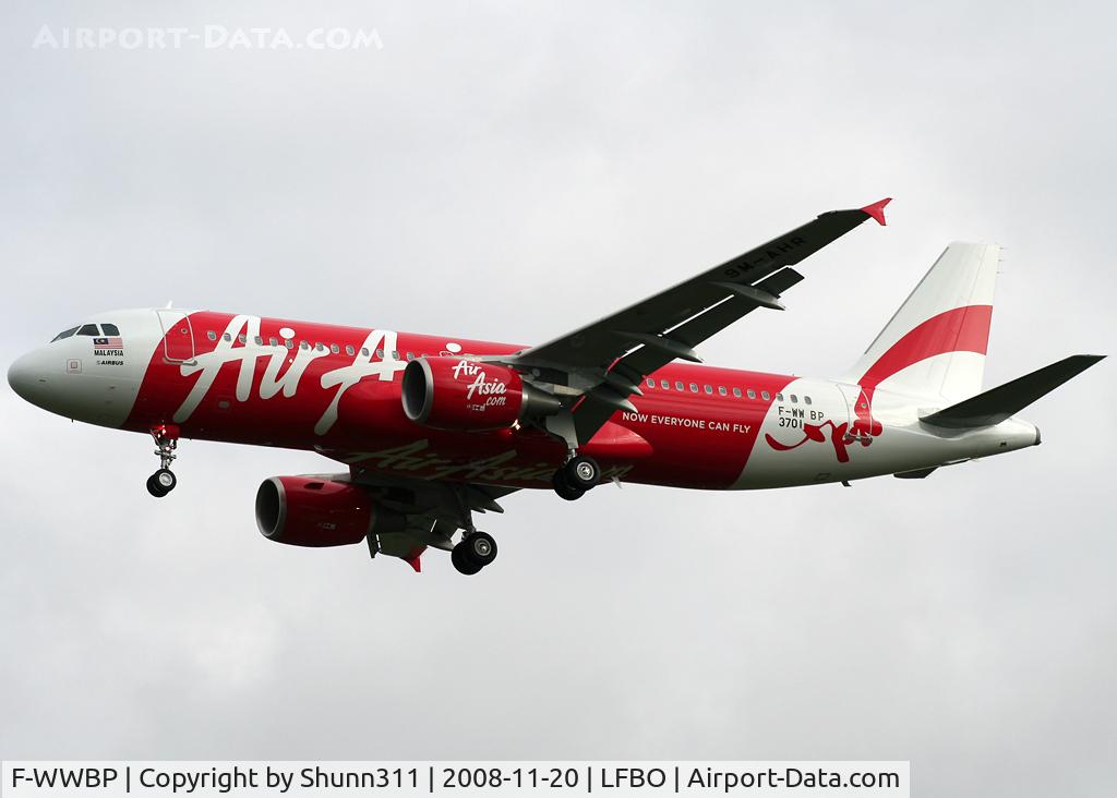 F-WWBP, 2008 Airbus A320-216 C/N 3701, C/n 3701 - To be 9M-AHR