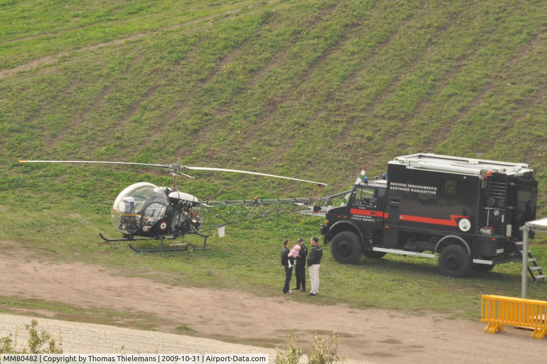 MM80482, Agusta AB-47G-3B-1 C/N 1615, @ Circo Massimo