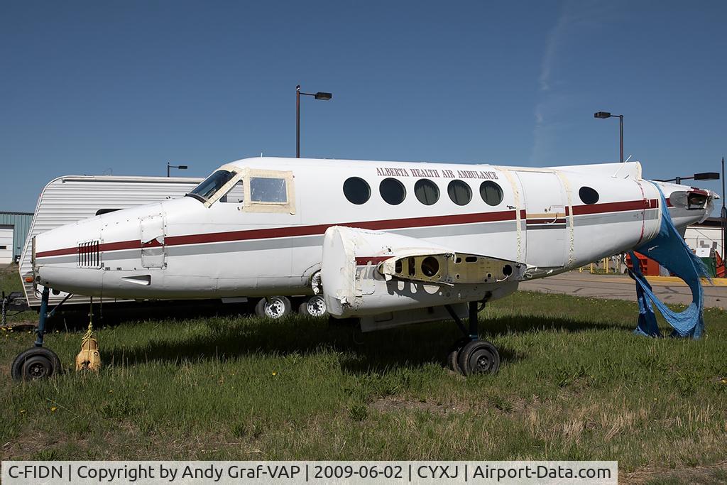 C-FIDN, 1969 Beech King Air 100 C/N B-3, Air Alberta Air Ambulance Beech 100