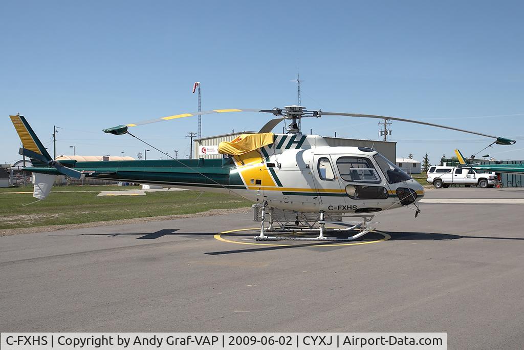 C-FXHS, 1989 Aérospatiale AS-350B-2 Ecureuil C/N 2248, VIH AS350