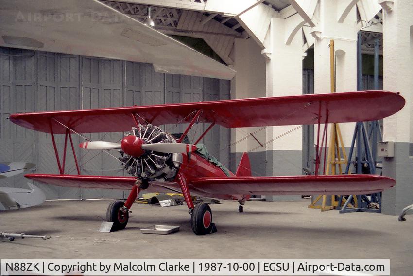 N88ZK, Boeing E75 C/N 755629, Boeing E75 at The Imperial War Museum Duxford, UK in 1987.