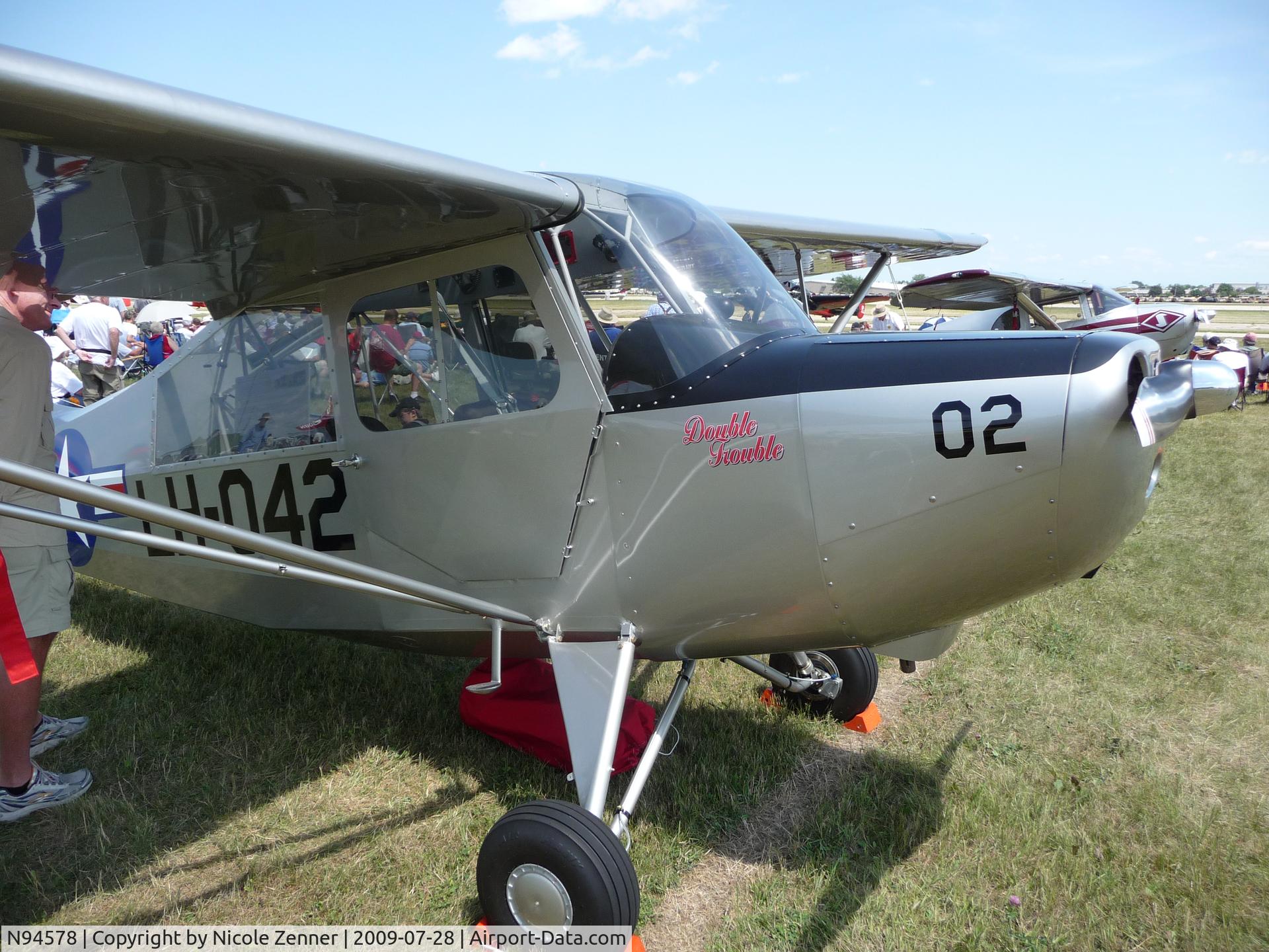 N94578, 1947 Aeronca 7BCM C/N 7BCM-42, Double Trouble OSH 2009