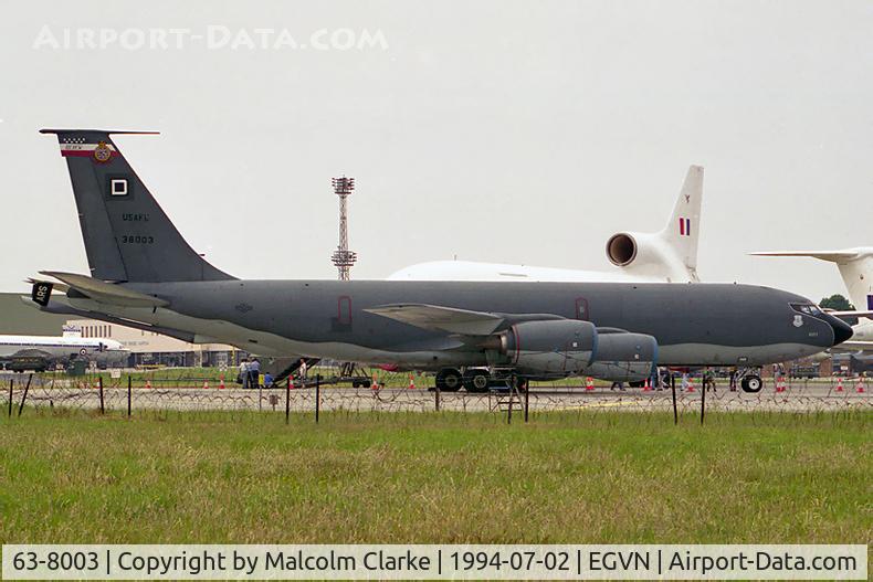 63-8003, 1963 Boeing KC-135R Stratotanker C/N 18620, Boeing KC-135A Stratotanker at RAF Brize Norton's Photocall 94.