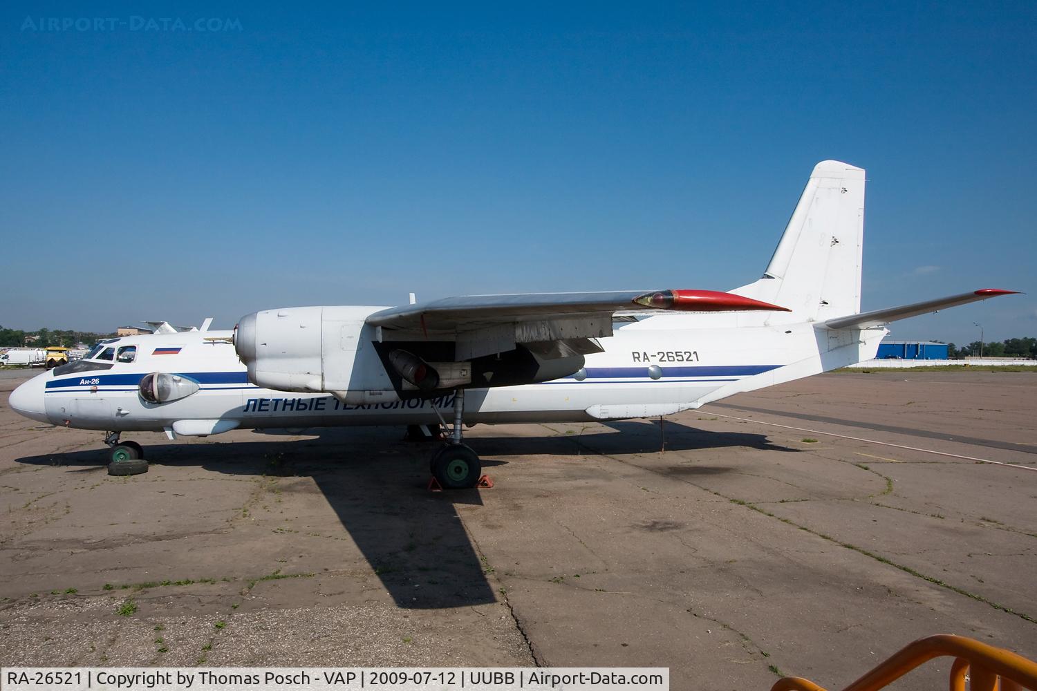 RA-26521, Antonov An-26ASLK C/N 7102, Letnije Technologie