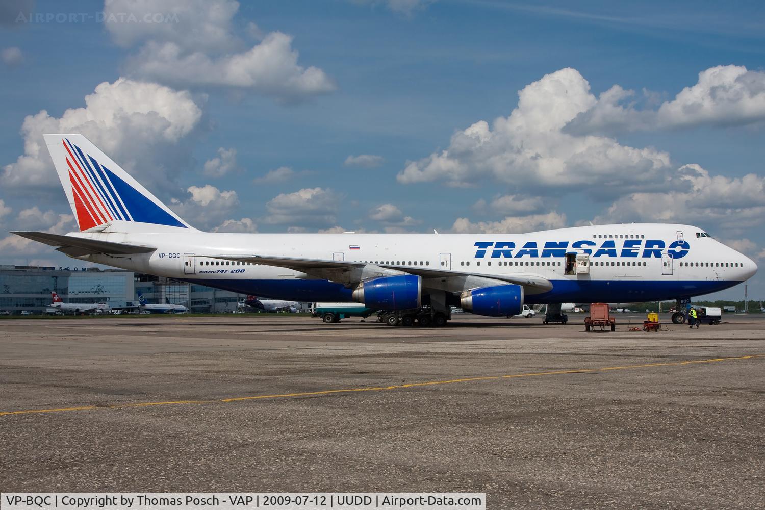 VP-BQC, 1982 Boeing 747-219B C/N 22725, Transaero Airlines