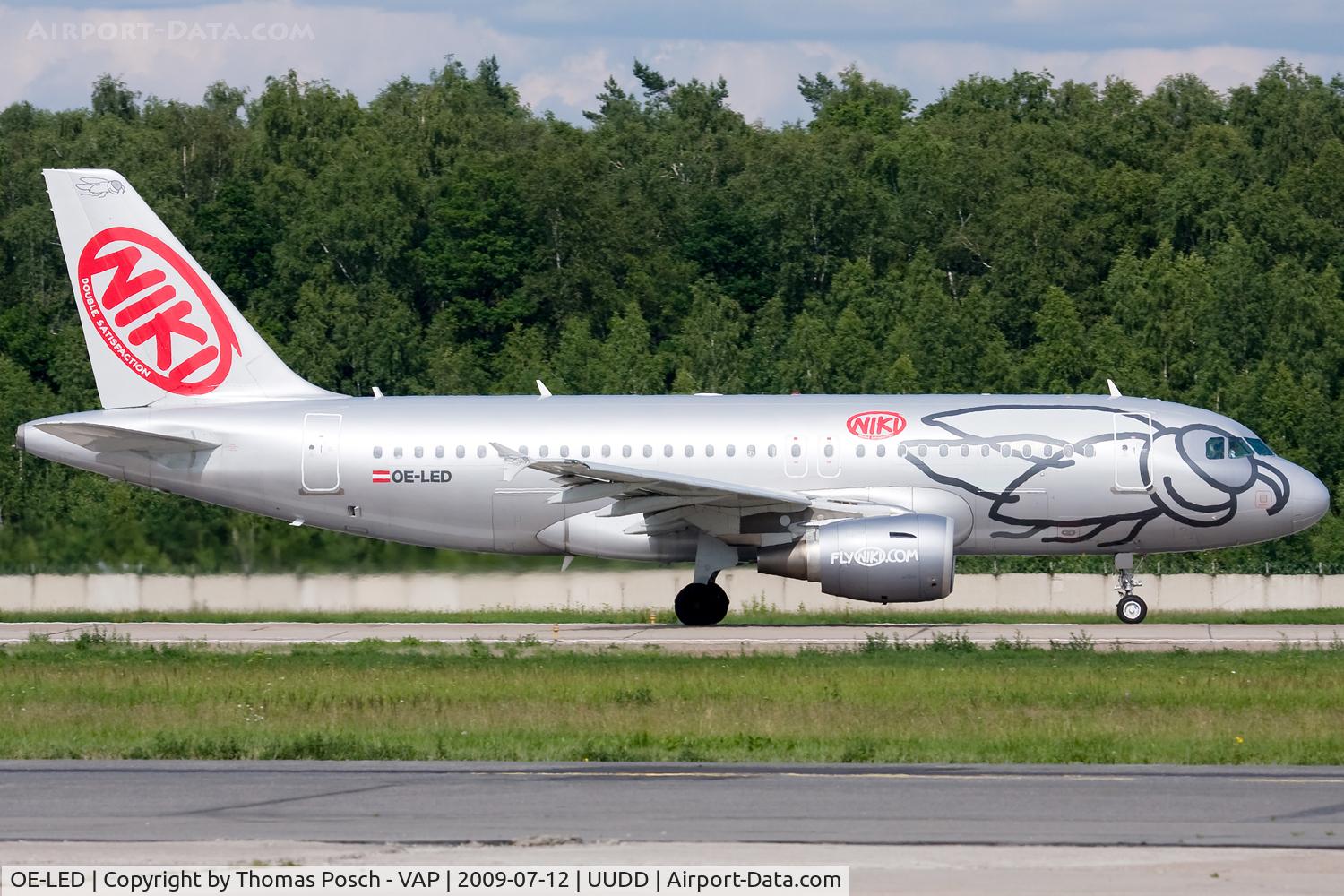 OE-LED, 2008 Airbus A319-112 C/N 3407, FlyNiki