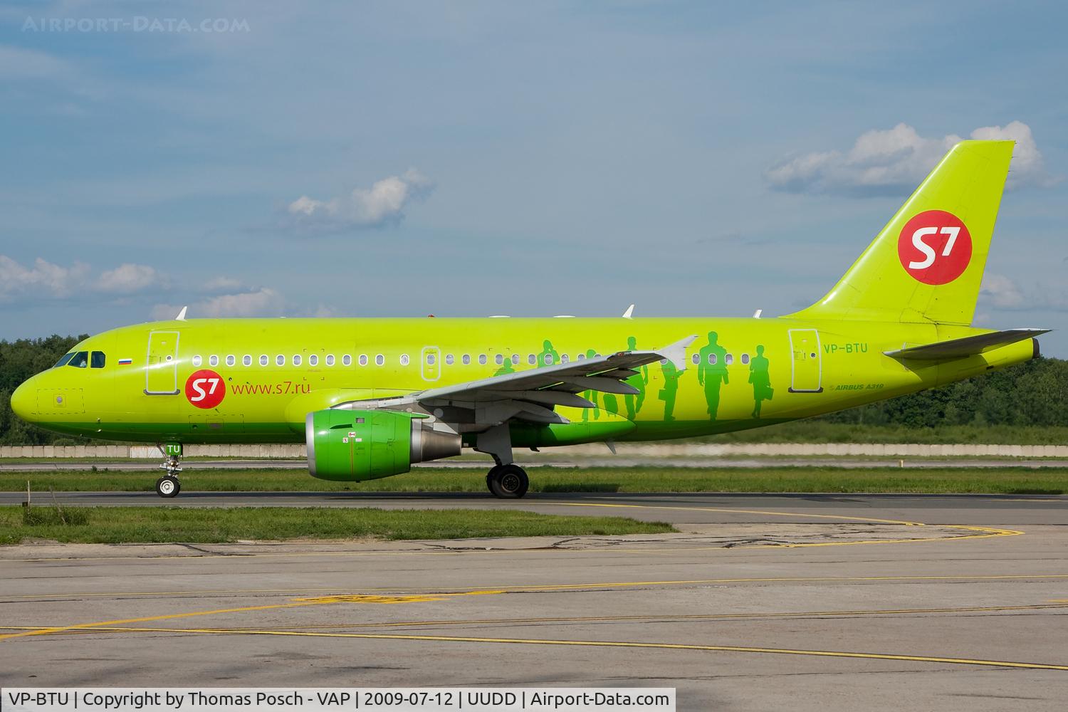 VP-BTU, Airbus A319-114 C/N 1071, S7