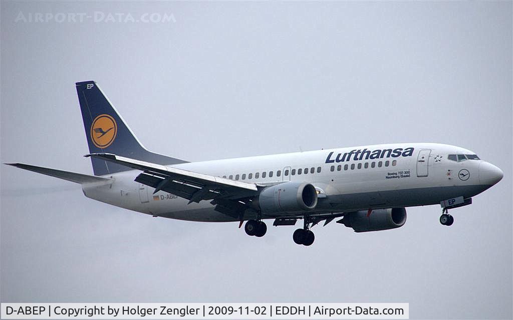 D-ABEP, 1992 Boeing 737-330 C/N 26430, Lufthansa´s 