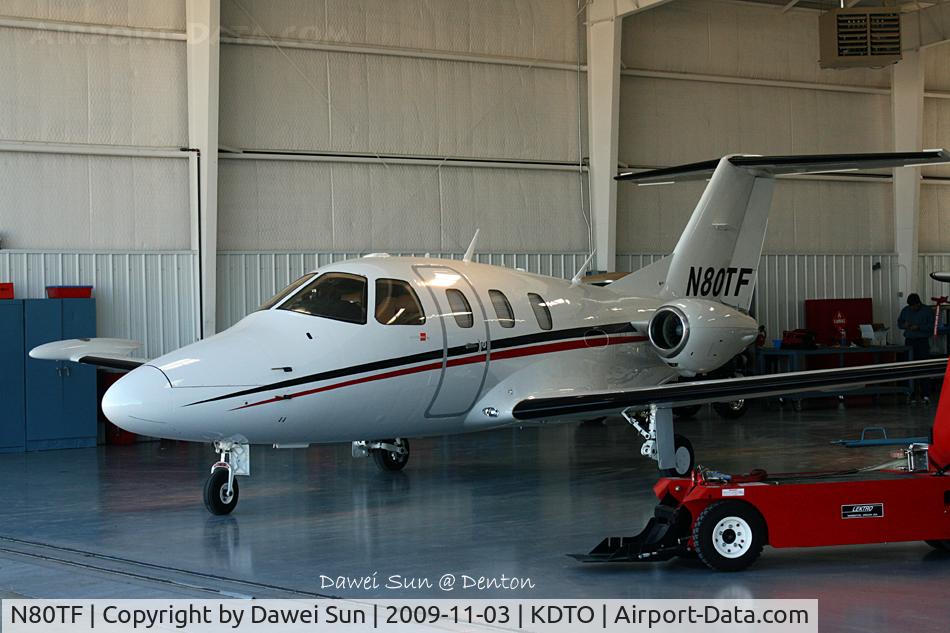 N80TF, 2007 Eclipse Aviation Corp EA500 C/N 000032, Denton