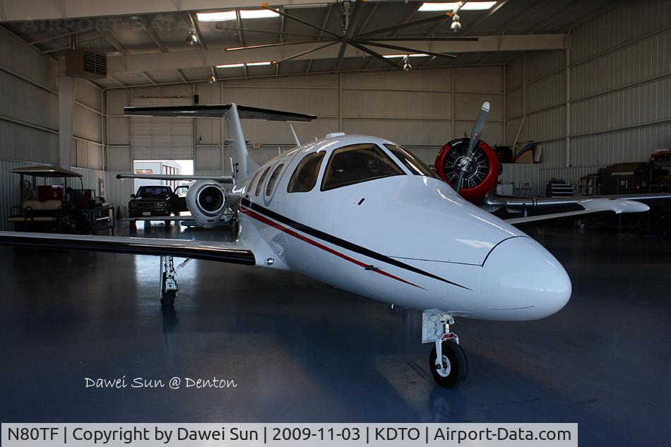 N80TF, 2007 Eclipse Aviation Corp EA500 C/N 000032, Denton